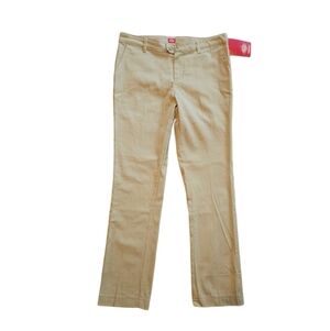 Dickies Classic Khaki Tan Chino Slim Fit Stretch Pants 13